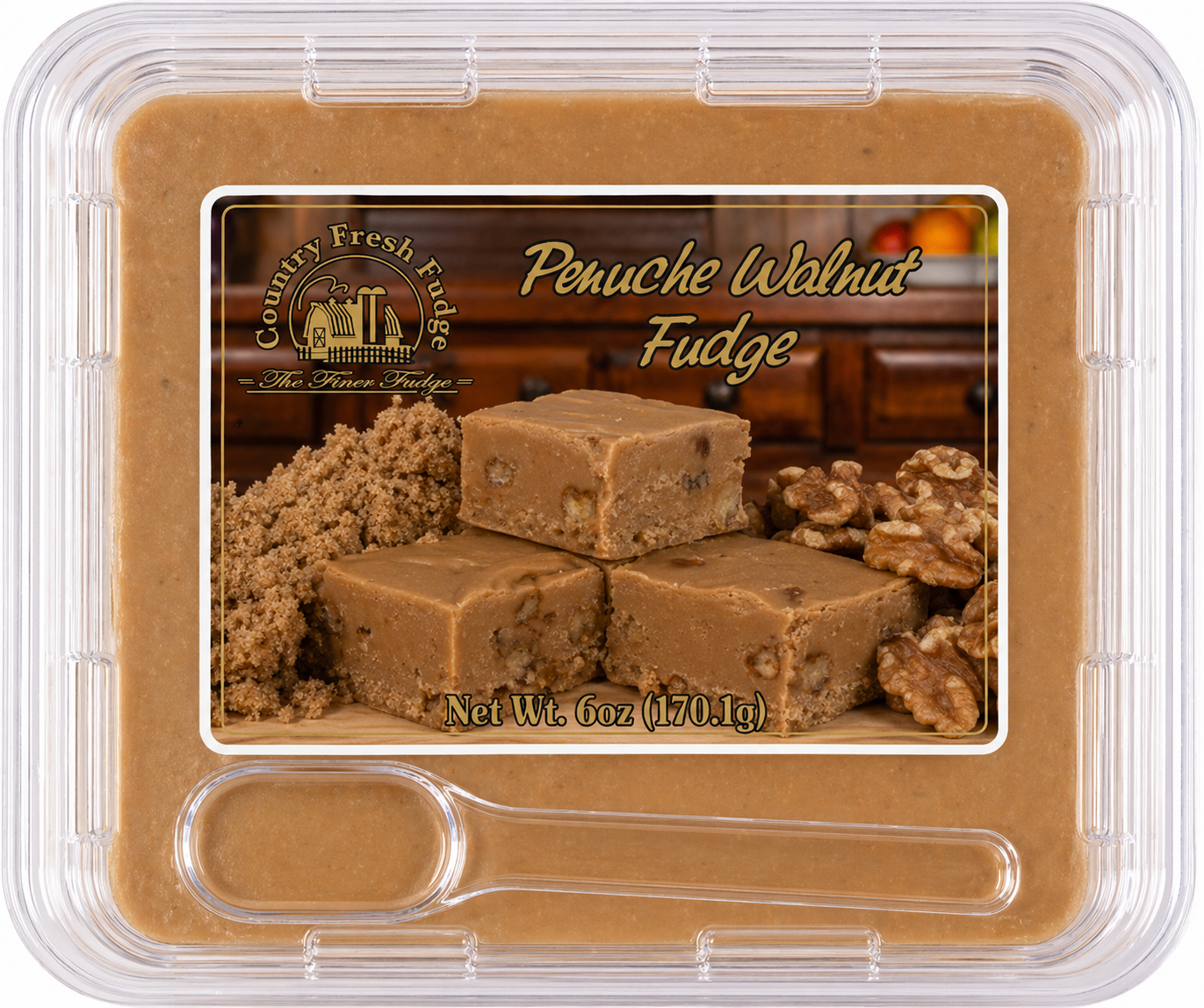 Penuche Walnut Fudge (Trays)