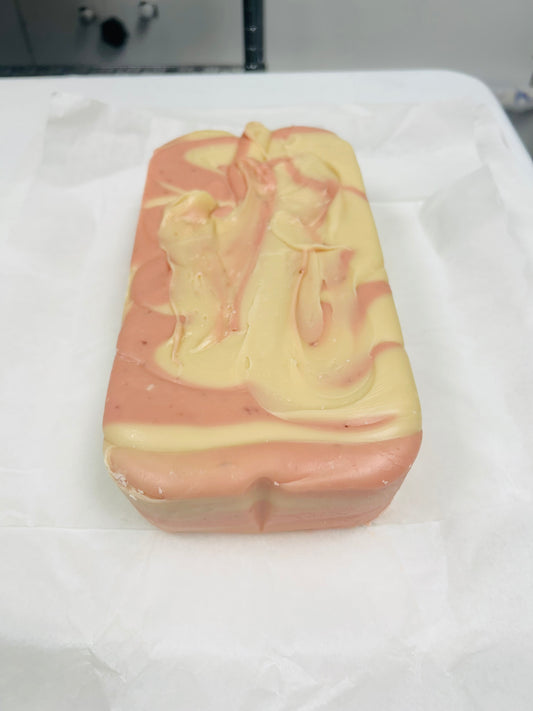 Strawberries N' Cream Fudge - 6lb Bulk Fudge Loaf