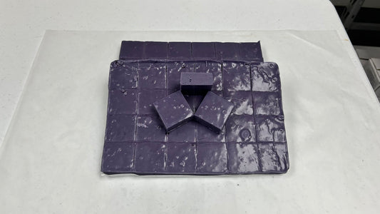 Huckleberry Fudge - (48) 2oz Pre-Cut Pieces - 6lb Total Weight