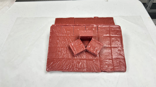 Prickly Pear Fudge - (48) 2oz Pre-Cut Pieces - 6lb Total Weight