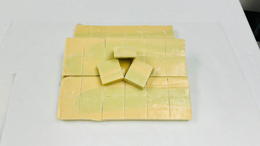 Key Lime Cheesecake Fudge - (48) 2oz Pre-Cut Pieces - 6lb Total Weight