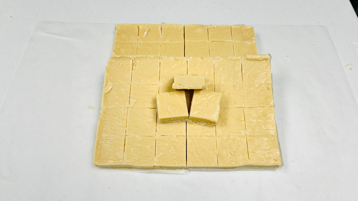 Vanilla Fudge - (48) 2oz Pre-Cut Pieces - 6lb Total Weight