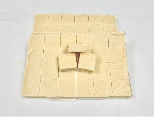 French Vanilla Fudge - (48) 2oz Pre-Cut Pieces - 6lb Total Weight