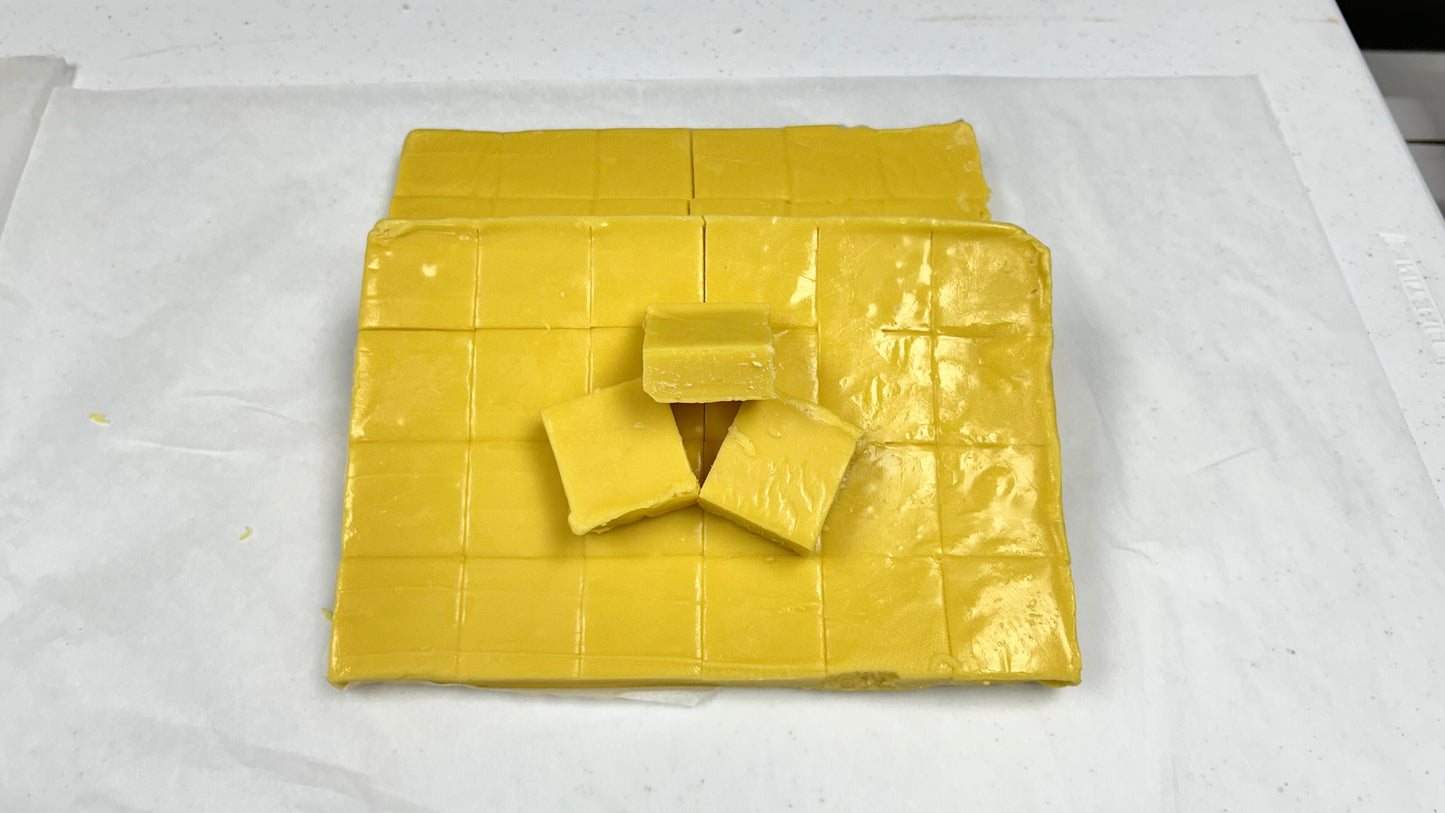 Butterscotch Fudge - (48) 2oz Pre-Cut Pieces - 6lb Total Weight
