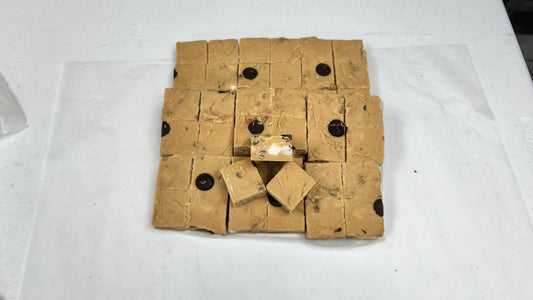 Peanut Butter Explosion Fudge - (48) 2oz Pre-Cut Pieces - 6lb Total Weight