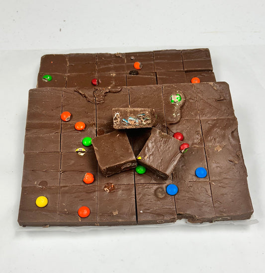 Milk Chocolate with M&M's - (48) 2oz Pre-Cut Pieces - 6lb Total Weight