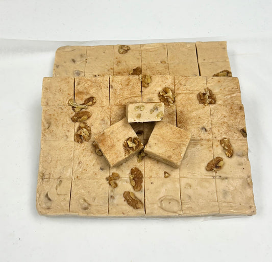 Banana Walnut Fudge - (48) 2oz Pre-Cut Pieces - 6lb Total Weight