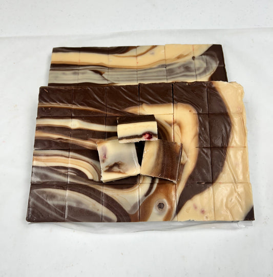 Black Forest Fudge - (48) 2oz Pre-Cut Pieces - 6lb Total Weight