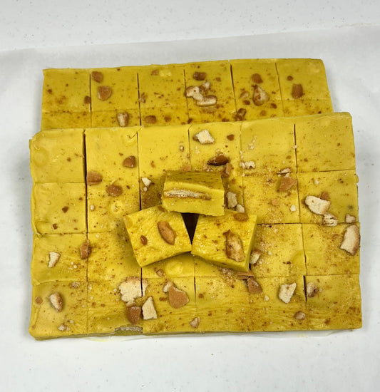 Banana Pudding Fudge - (48) 2oz Pre-Cut Pieces - 6lb Total Weight