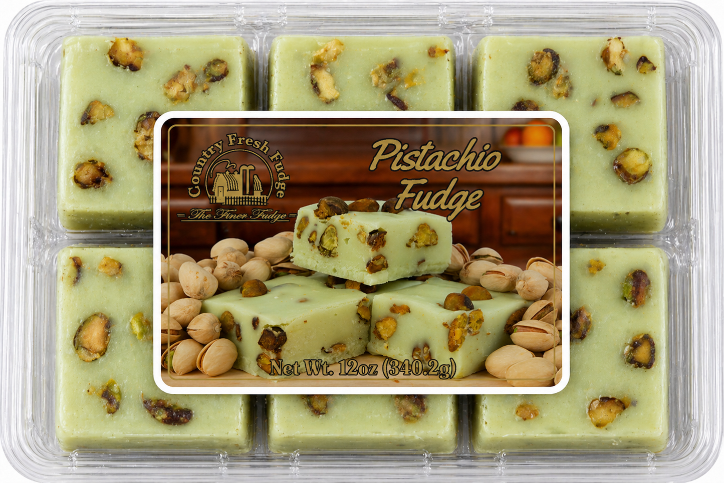Pistachio Nut Fudge  (Trays)