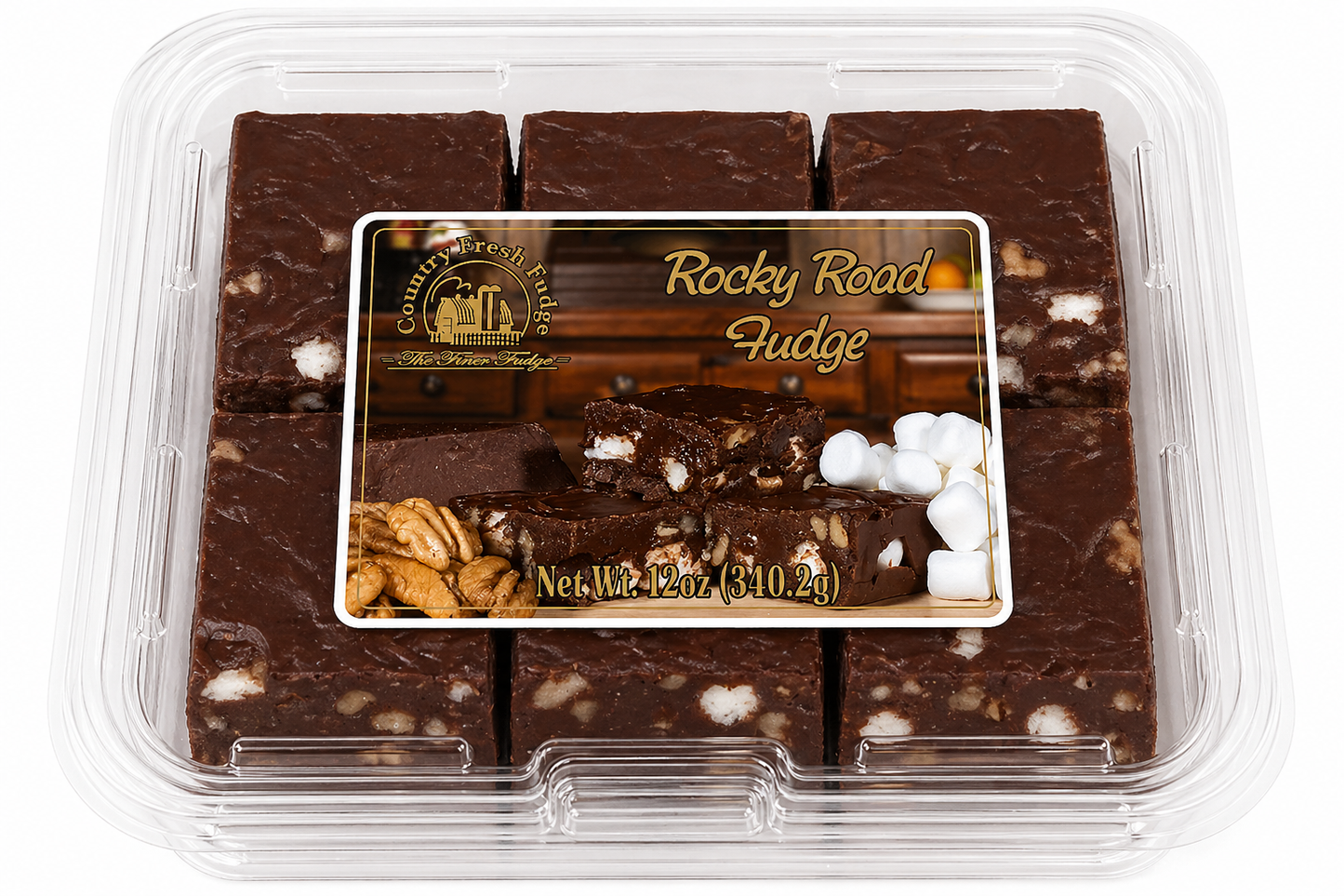 Rocky Road Fudge (Trays)