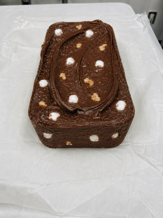 Rocky Road Fudge - 6lb Bulk Fudge Loaf