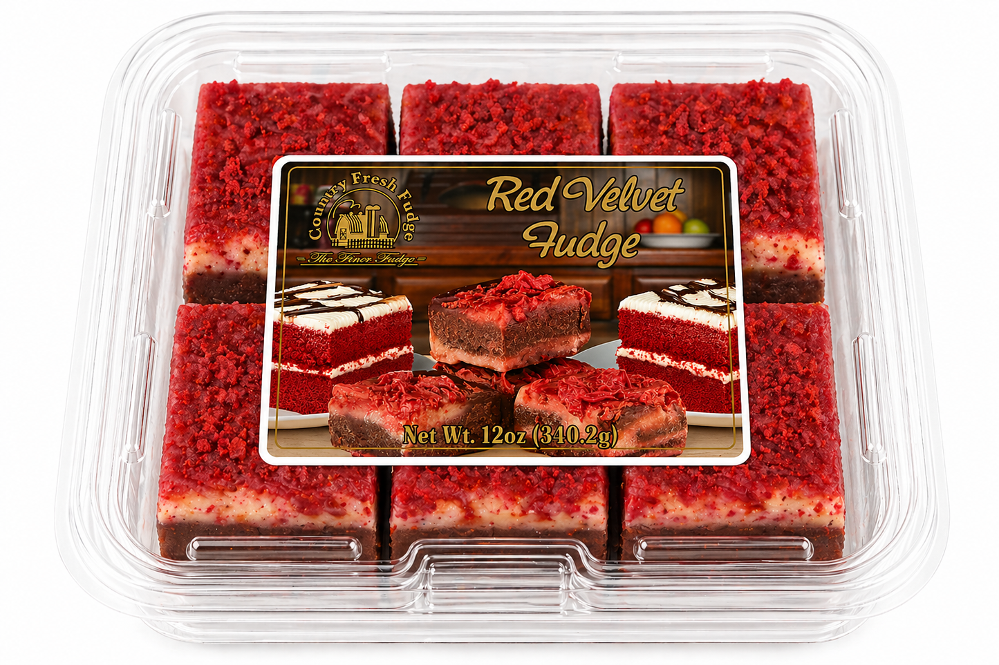 Red Velvet Cake Fudge  (Trays)
