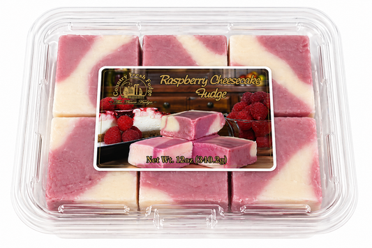 Black Raspberry Cheesecake Fudge (Trays)