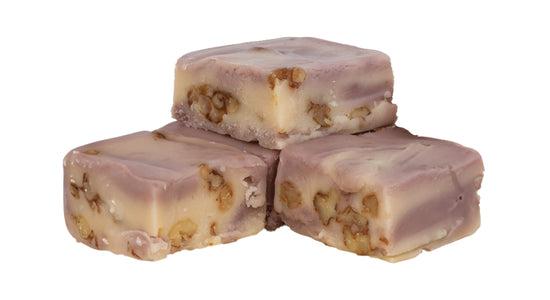 Raspberry Supreme Fudge (Clamshells) – Country Fresh Food & Confections