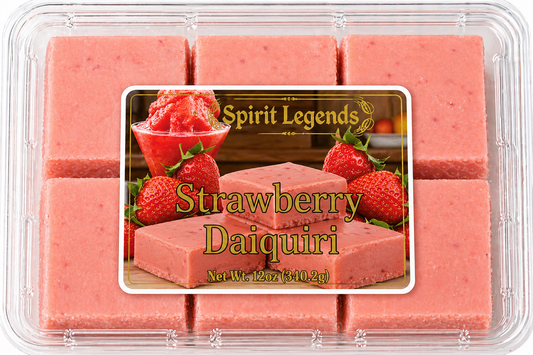 Spirit Legends Strawberry Daiquiri Fudge (Non-Alcoholic) (Trays)