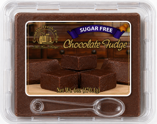 Sugar-Free Old Fashioned Dark Chocolate Fudge (Trays)