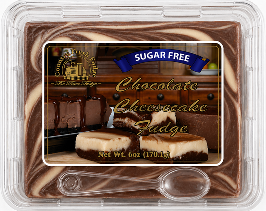 Sugar-Free Chocolate Cheesecake Fudge (Trays)