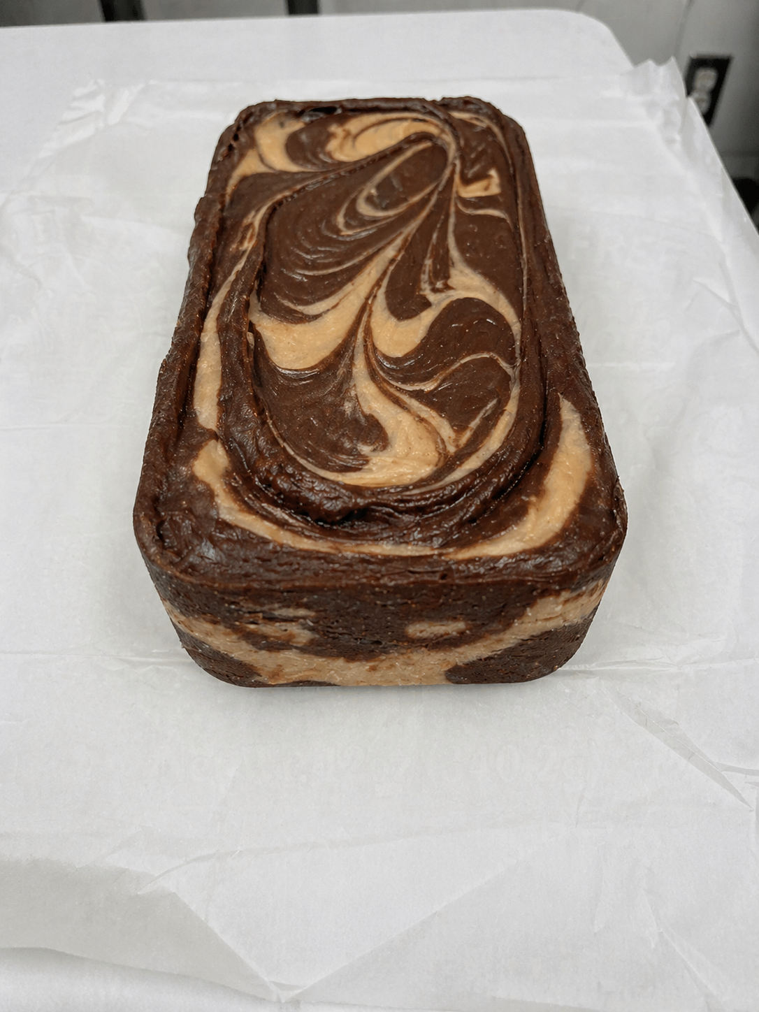 Sugar-Free Chocolate Peanut Butter Fudge -  5lb Bulk Fudge Loaf