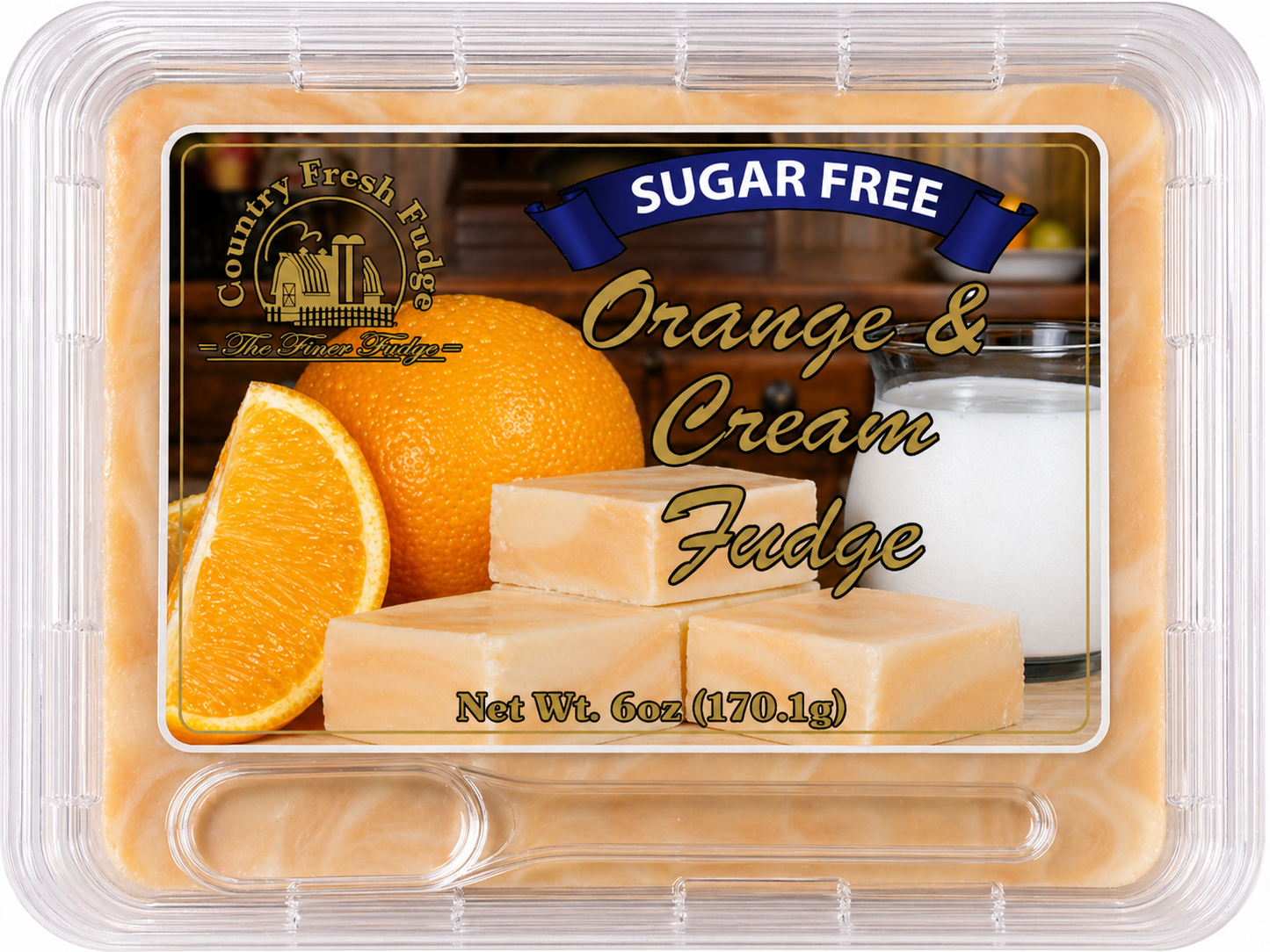 Sugar-Free Oranges N' Cream Fudge (Trays)