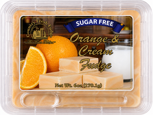 Sugar-Free Oranges N' Cream Fudge (Trays)