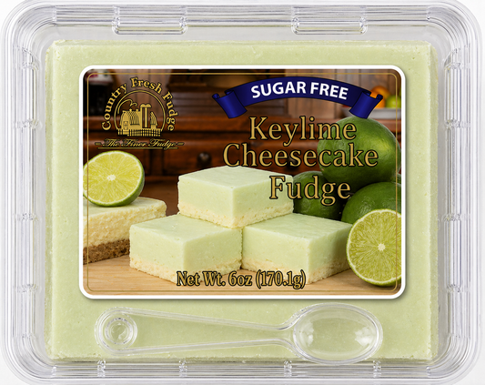 Sugar-Free Key Lime Cheesecake Fudge  (Trays)