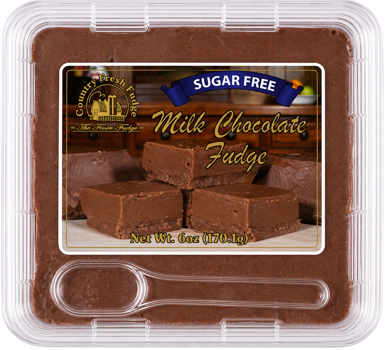 Sugar-Free Milk Chocolate Fudge (Trays)