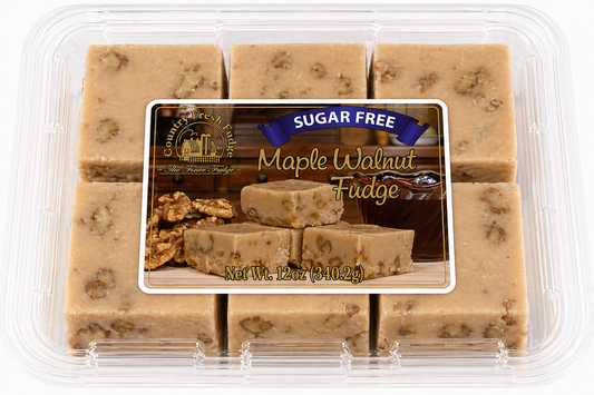 Sugar-Free Maple Walnut Fudge (Trays)