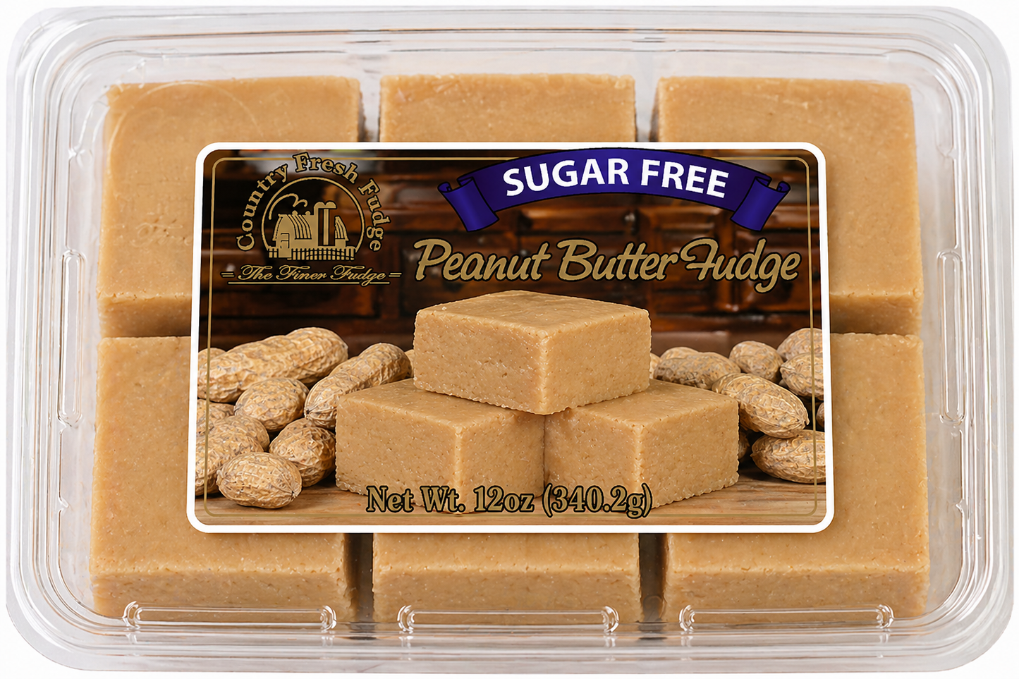 Sugar-Free Peanut Butter Fudge (Trays)