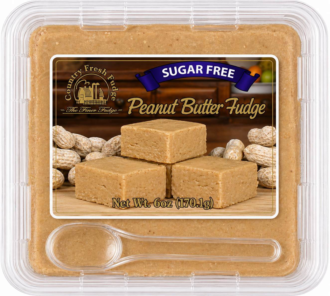 Sugar-Free Peanut Butter Fudge (Trays)