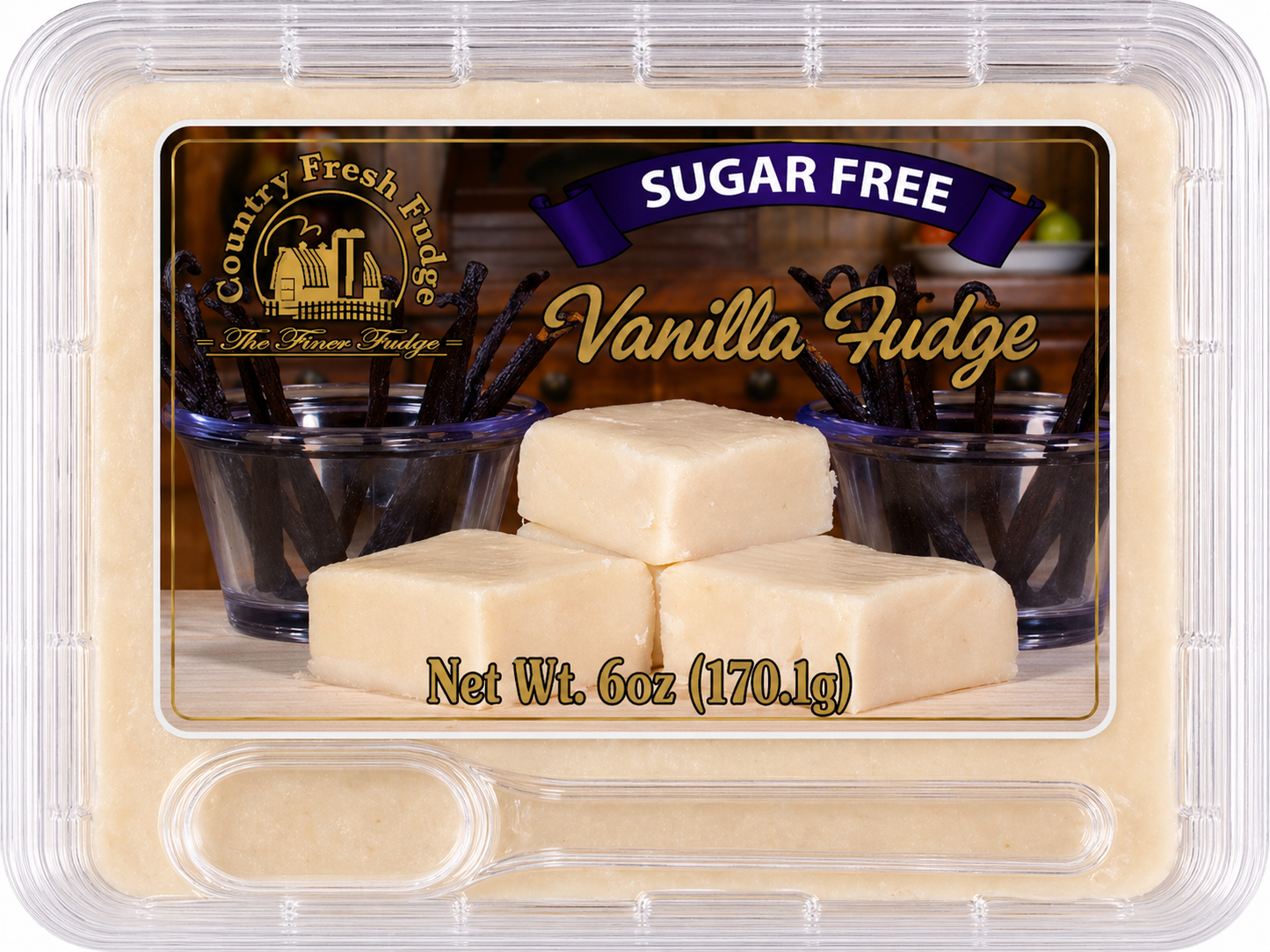 Sugar-Free Vanilla Fudge (Trays)