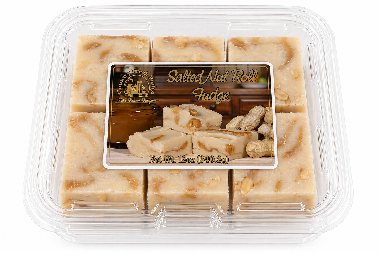 Salted Nut Roll Fudge (Trays)