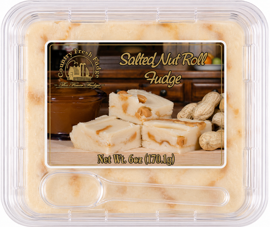 Salted Nut Roll Fudge (Trays)