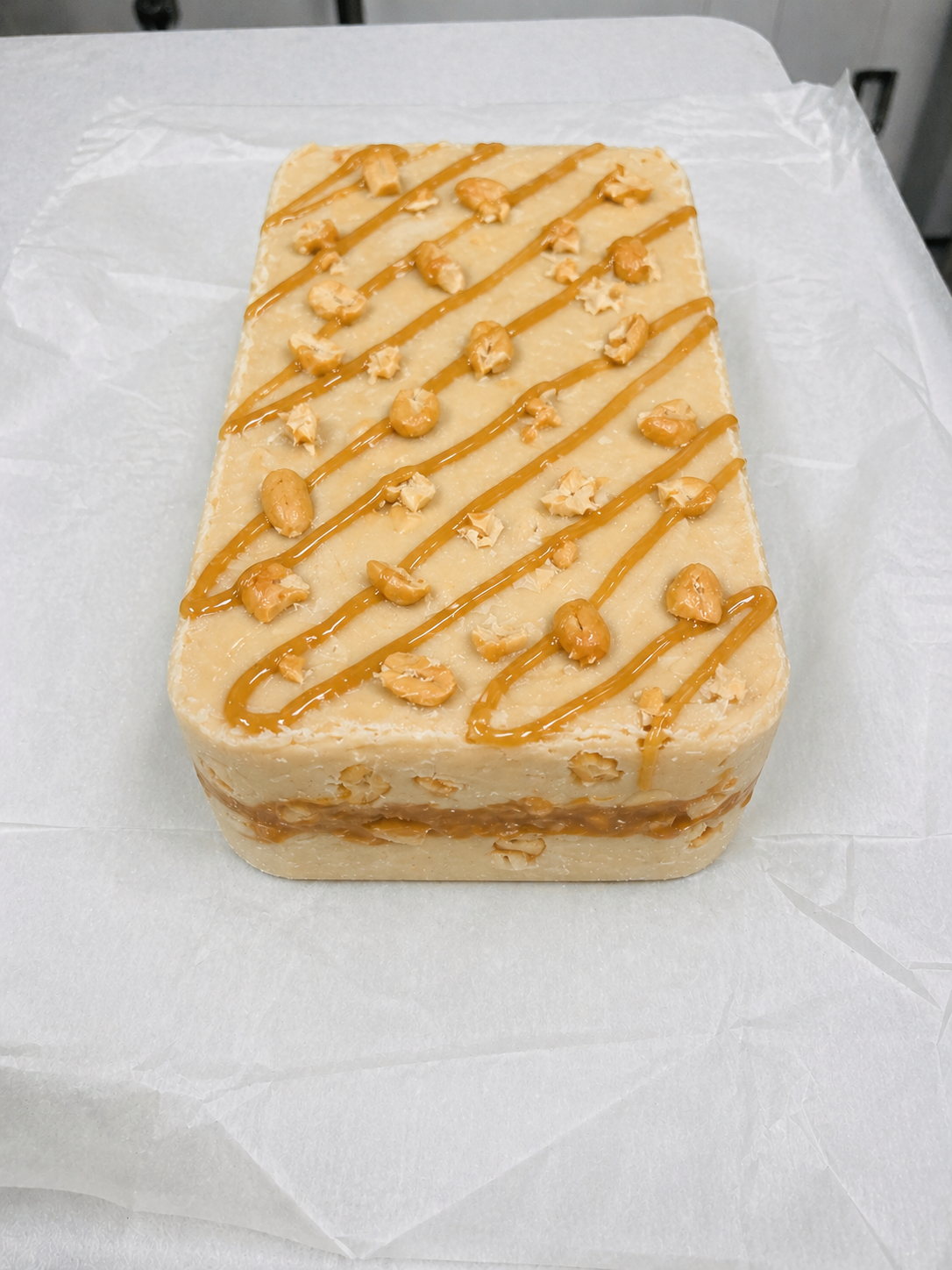 Salted Nut Roll Fudge - 6lb Bulk Fudge Loaf
