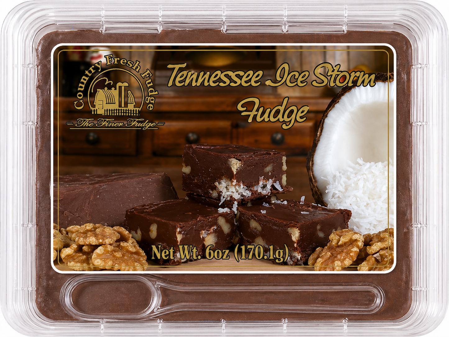 Tennessee Ice Storm & Coconut Dough Fudge (Trays)