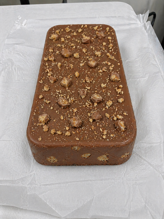 Milk Chocolate Twixter with Twix - 6lb Bulk Fudge Loaf