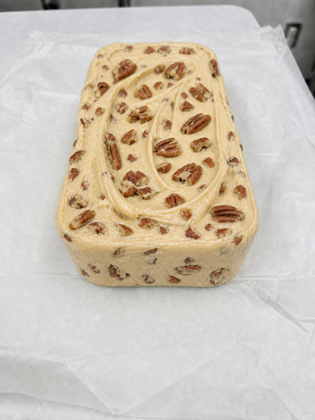 Vanilla Pecan Fudge - 6lb Bulk Fudge Loaf