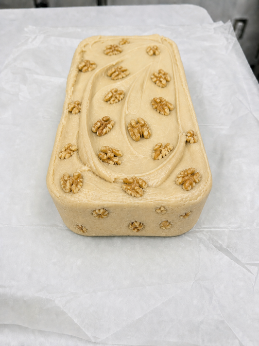 Vanilla Walnut Fudge - 6lb Bulk Fudge Loaf
